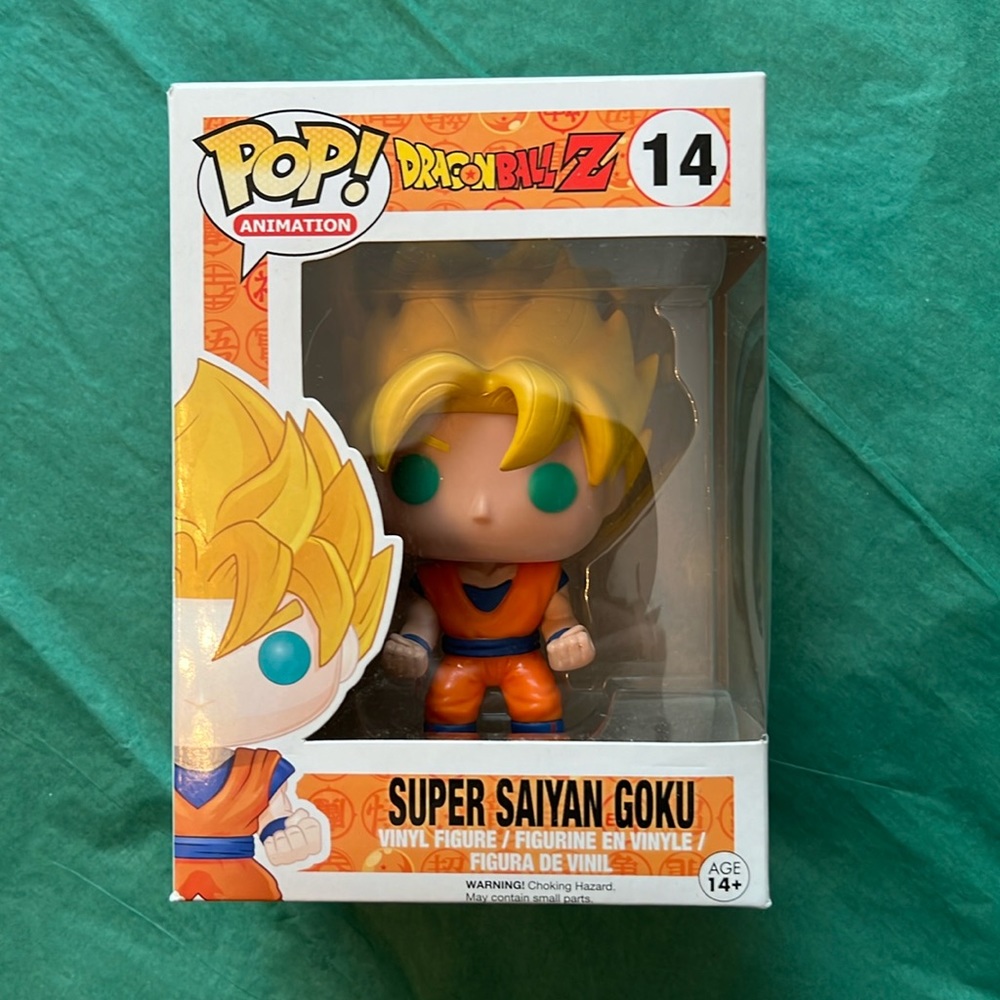 Dragon ball z funko POP 14 super saiyan goku